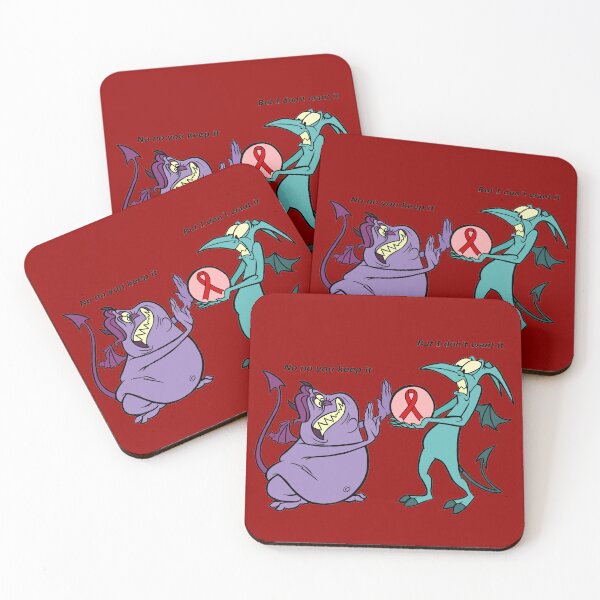 Item preview, Demon conversation “no no you keep it” “But I don’t want it” (Red) designed and sold by CaitlynConnor.