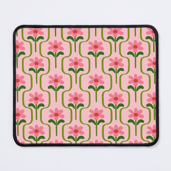 Item preview, Good Vibes Pink Daisy Pattern designed and sold by Corinne Alexa Jackson.