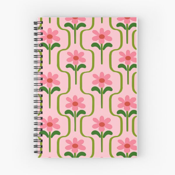 Item preview, Good Vibes Pink Daisy Pattern designed and sold by Corinne Alexa Jackson.