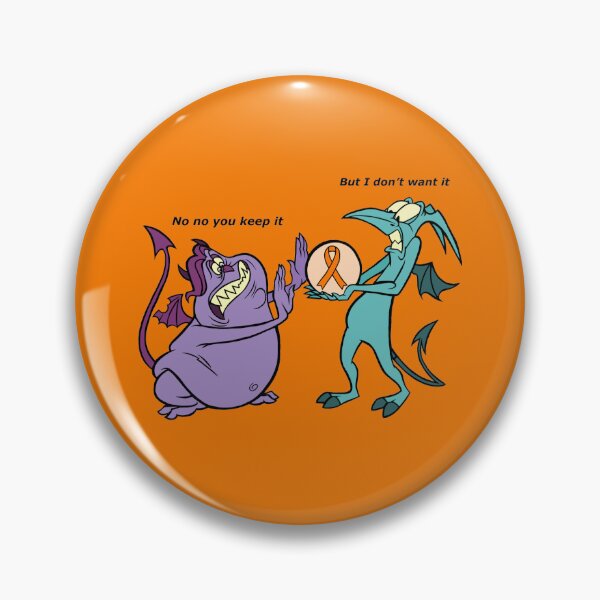 Item preview, Demon conversation “no no you keep it” “But I don’t want it” (Orange) designed and sold by CaitlynConnor.