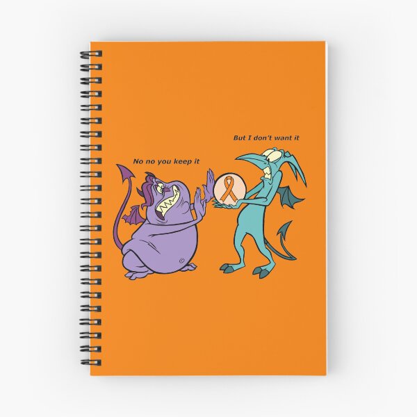 Item preview, Demon conversation “no no you keep it” “But I don’t want it” (Orange) designed and sold by CaitlynConnor.