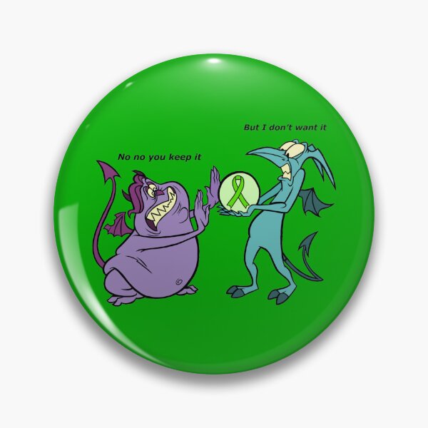 Item preview, Demon conversation “no no you keep it” “But I don’t want it” (Green) designed and sold by CaitlynConnor.