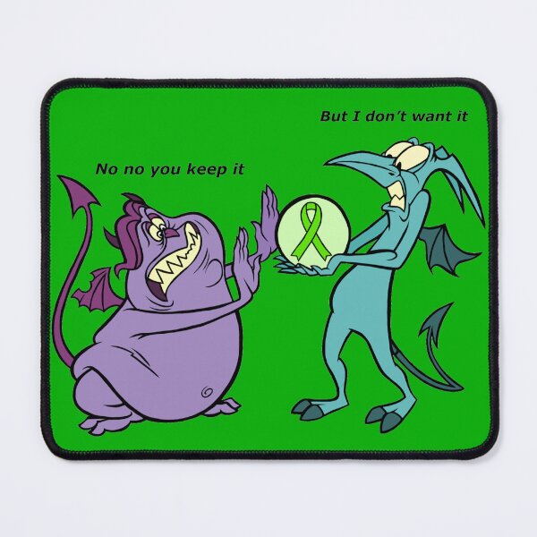 Item preview, Demon conversation “no no you keep it” “But I don’t want it” (Green) designed and sold by CaitlynConnor.