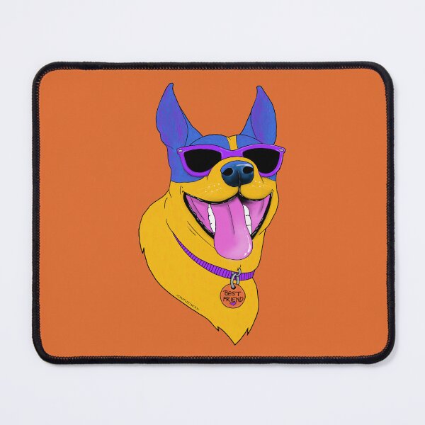 Item preview, Smiling Best Friend Dog designed and sold by DappledMoon.