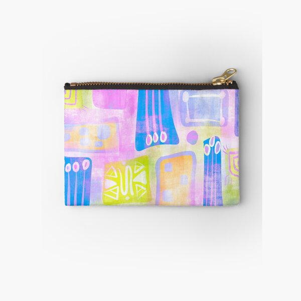 Item preview, VÄRISATU Vivid Pastel Pink and Blue Hues designed and sold by LuovaSieluART.