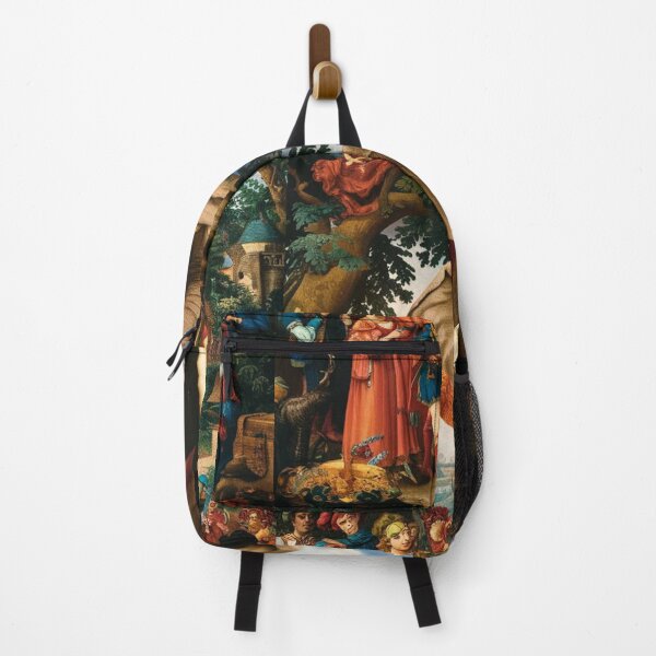 Item preview, Elephant Portrait. Fantasy elephant, Elephant painting, wild elephant, vintage elephant, Pieter Bruegel the Elder style designed and sold by ElephantVibes.