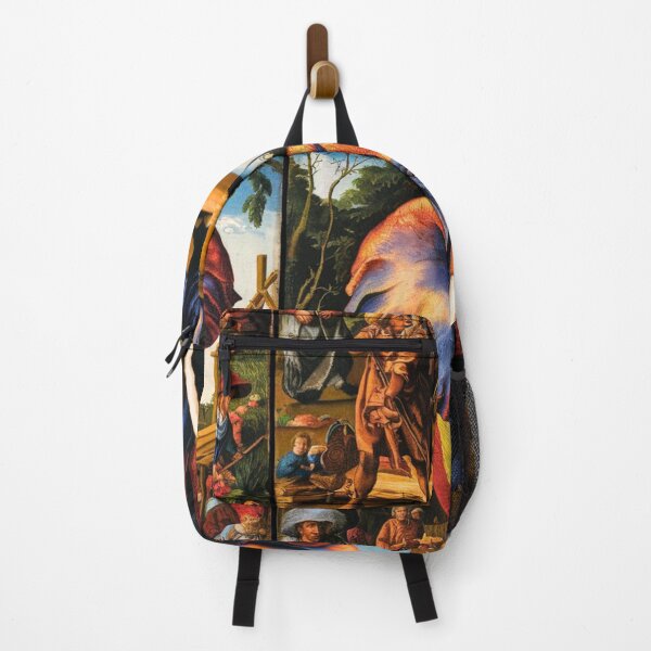 Item preview, Elephant Portrait. Fantasy elephant, Elephant painting, wild elephant, vintage elephant, Pieter Bruegel the Elder style designed and sold by ElephantVibes.