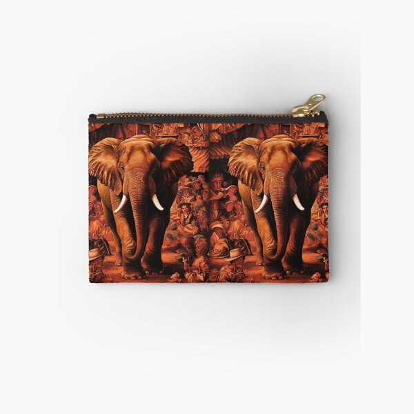 Item preview, Elephant Portrait. Fantasy elephant, Elephant painting, wild elephant, vintage elephant, Pieter Bruegel the Elder style designed and sold by ElephantVibes.