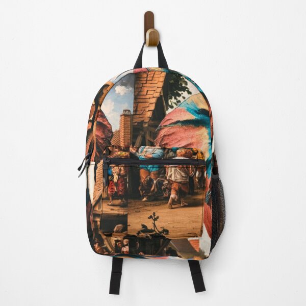 Item preview, Elephant Portrait. Fantasy elephant, Elephant painting, wild elephant, vintage elephant, Pieter Bruegel the Elder style designed and sold by ElephantVibes.