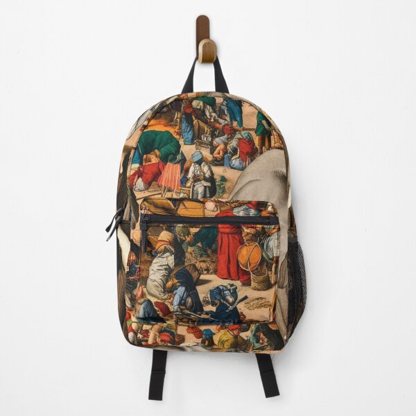 Item preview, Elephant Portrait. Fantasy elephant, Elephant painting, wild elephant, vintage elephant, Pieter Bruegel the Elder style designed and sold by ElephantVibes.