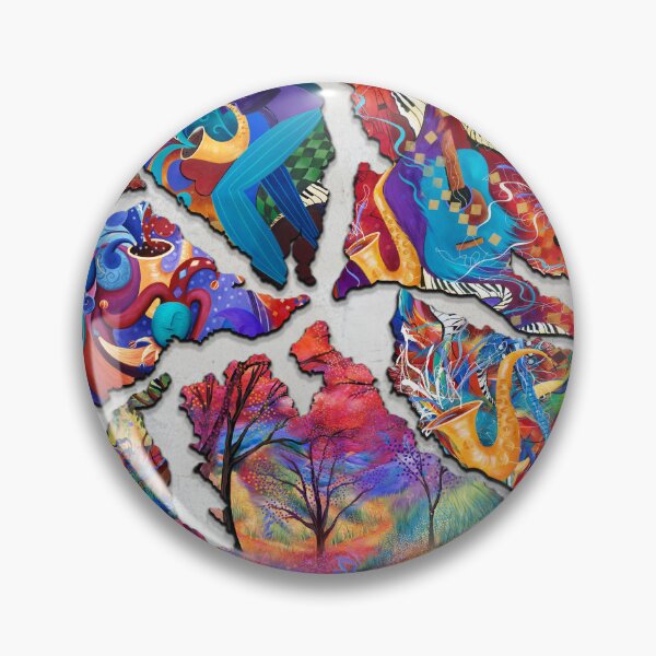 Item preview, Fractured Story Painting Music Landscape Love designed and sold by Juleez.