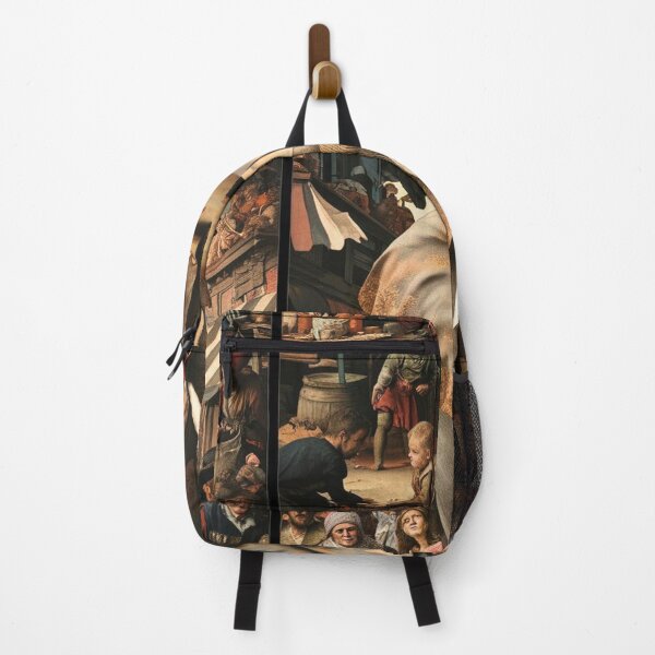 Item preview, Elephant Portrait. Fantasy elephant, Elephant painting, wild elephant, vintage elephant, Pieter Bruegel the Elder style designed and sold by ElephantVibes.