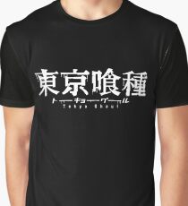 Camiseta gráfica Logotipo de Tokyo Ghoul