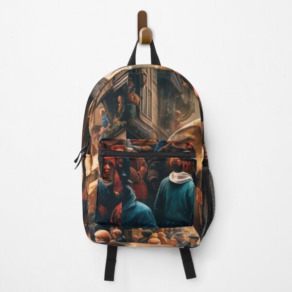 Item preview, Elephant Portrait. Fantasy elephant, Elephant painting, wild elephant, vintage elephant, Pieter Bruegel the Elder style designed and sold by ElephantVibes.