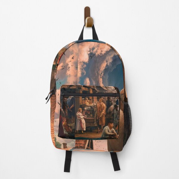 Item preview, Elephant Portrait. Fantasy elephant, Elephant painting, wild elephant, vintage elephant, Pieter Bruegel the Elder style designed and sold by ElephantVibes.