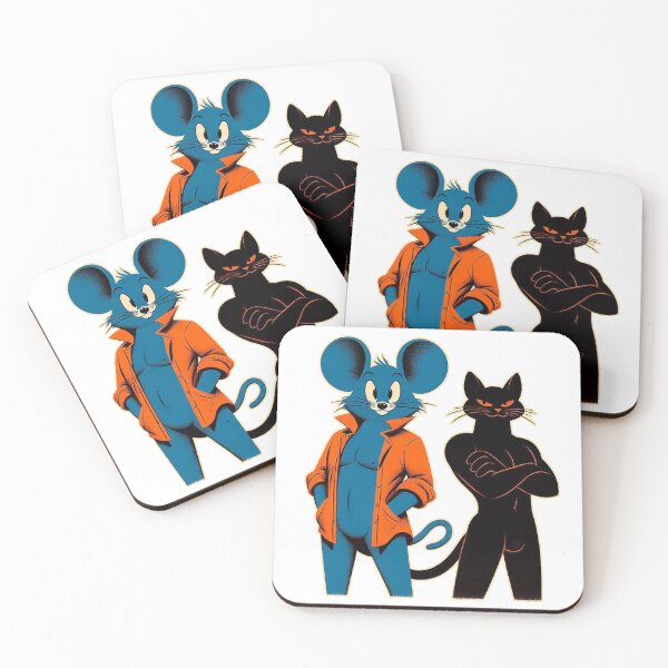 Item preview, Itchy and Scratchy - V1 designed and sold by nostalgiapress.