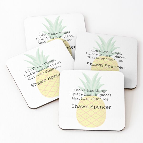 Item preview, Shawn Spencer Quote designed and sold by FunandWhimsy.
