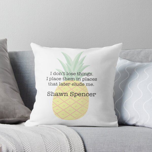 Item preview, Shawn Spencer Quote designed and sold by FunandWhimsy.