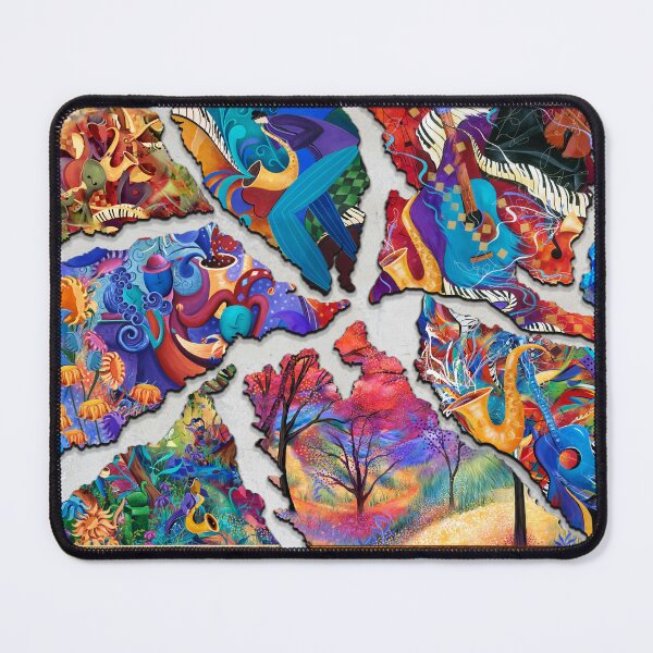 Item preview, Fractured Story Painting Music Landscape Love designed and sold by Juleez.