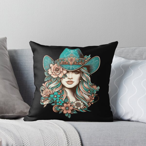 Aperçu de l'œuvre Élégance de cow-girl florale créée et vendue par CM2P.
