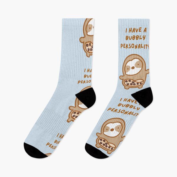 Item preview, Bubbly Personality Boba Sloth designed and sold by theslothinme.