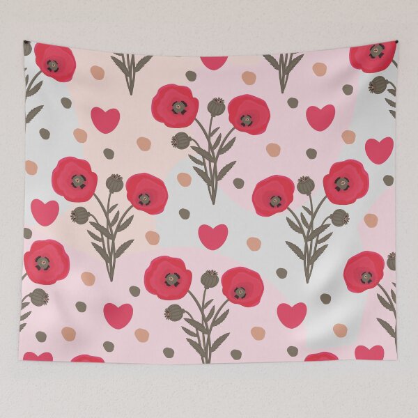 Item preview, That lovely poppy garden designed and sold by PeachyLitchi.