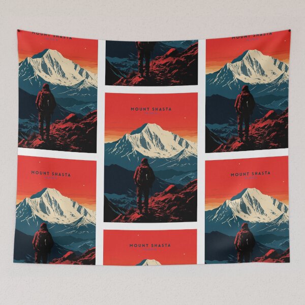 Item preview, Mount Shasta Summit Splendor designed and sold by NeuralVibe.