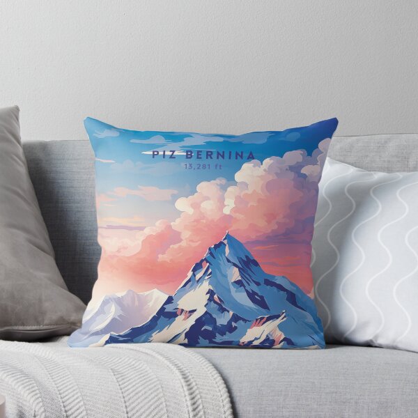 Item preview, Mount Piz Bernina Alpine Majesty designed and sold by NeuralVibe.