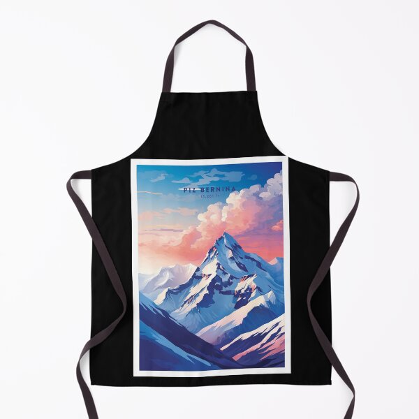 Item preview, Mount Piz Bernina Alpine Majesty designed and sold by NeuralVibe.