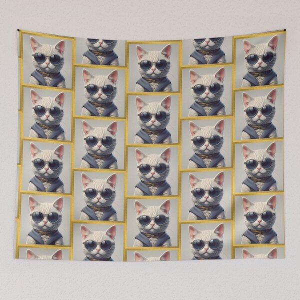 Item preview, Snazzy Cat designed and sold by Rev Art1.