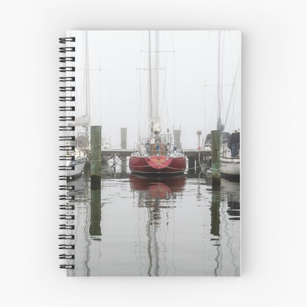 Item preview, Boats in Fog, Williamstown designed and sold by Kate Powick.
