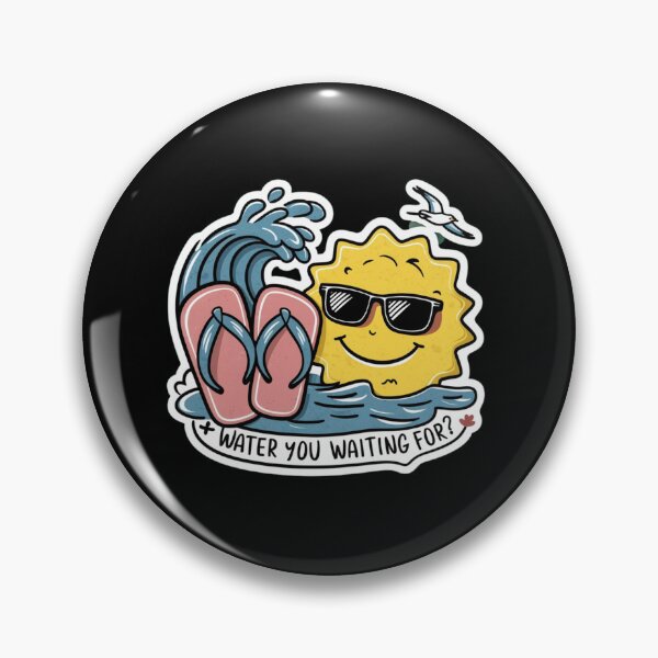 Item preview, Water You Waiting For Flip Flops designed and sold by Peter Stawicki.