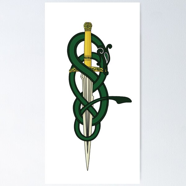 Aperçu de l'œuvre Dague de serpent d'Urnes créée et vendue par TheMissingMask.