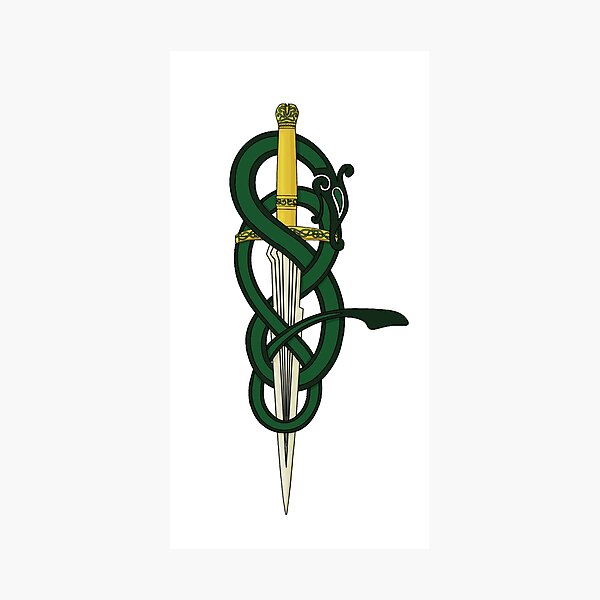 Item preview, Urnes snake dagger designed and sold by TheMissingMask.