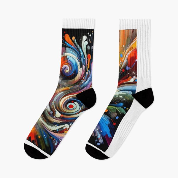 Item preview, Vibrant Abstract Burst designed and sold by BubandAika.