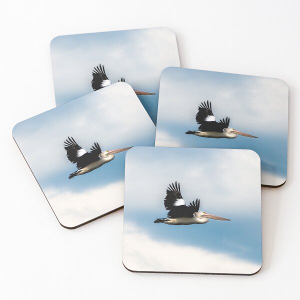 Item preview, Pelican in flight designed and sold by Kate Powick.