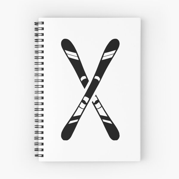 Item preview, Crossed ski Winter Snow sports designed and sold by Gravy-tee07.