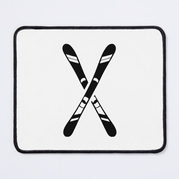 Item preview, Crossed ski Winter Snow sports designed and sold by Gravy-tee07.