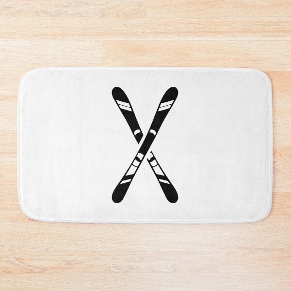 Item preview, Crossed ski Winter Snow sports designed and sold by Gravy-tee07.
