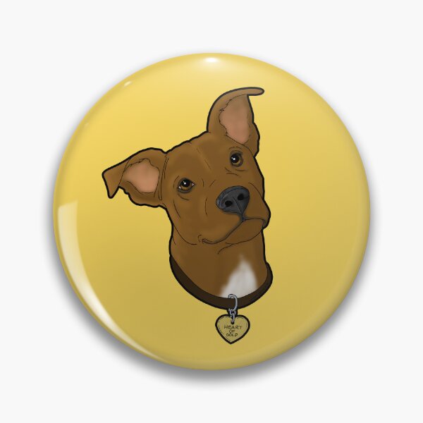 Item preview, Heart of Gold Dog designed and sold by DappledMoon.
