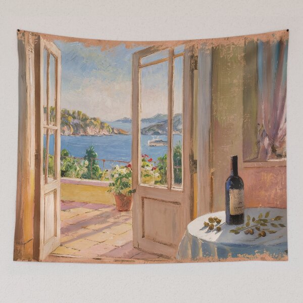 Item preview, Mediterranean Landscape designed and sold by decorwonders.
