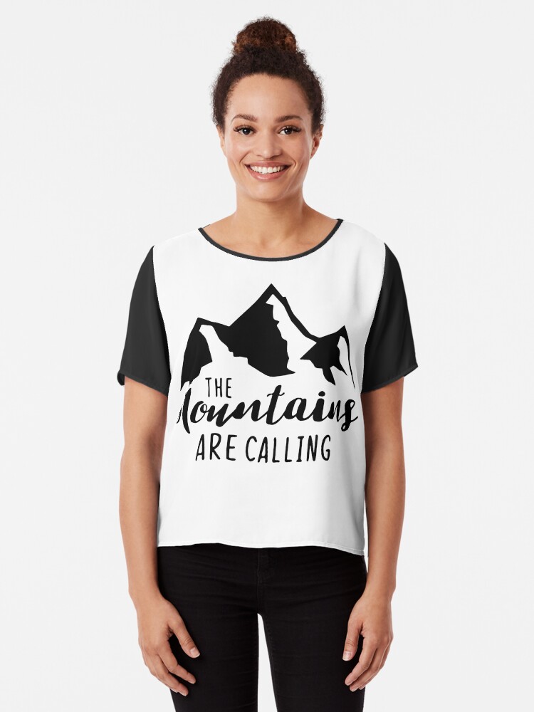 mountain is calling t shirt