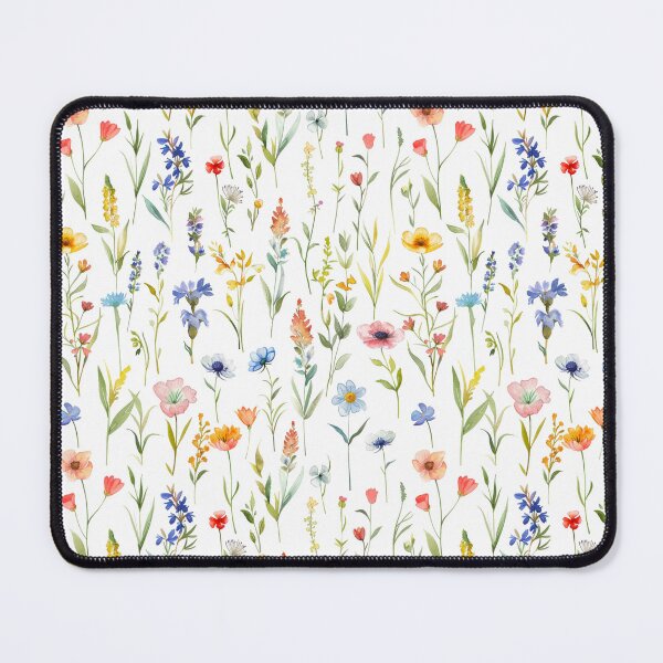 Item preview, Delicate Wildflower Watercolor Pattern designed and sold by CleverboyDsgns.