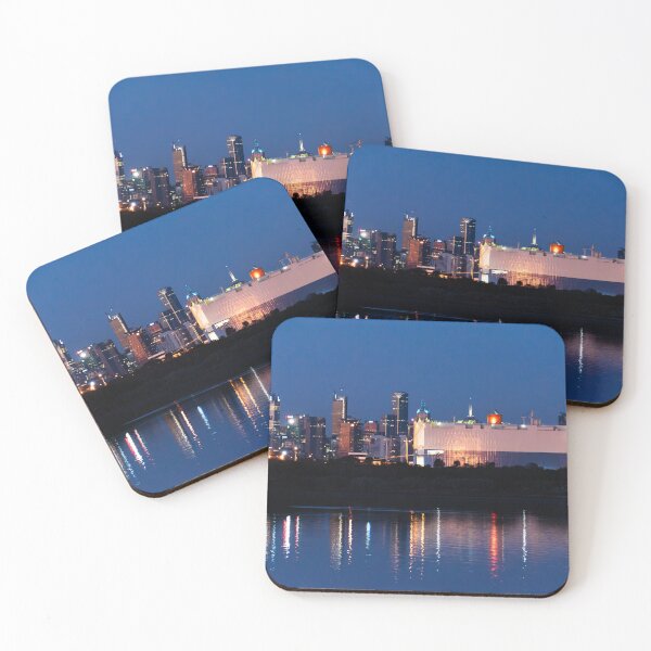 Item preview, Melbourne at Night From Williamstown designed and sold by Kate Powick.