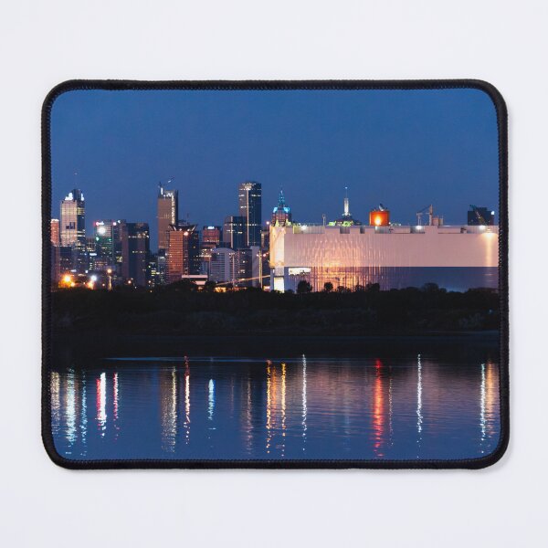 Item preview, Melbourne at Night From Williamstown designed and sold by Kate Powick.