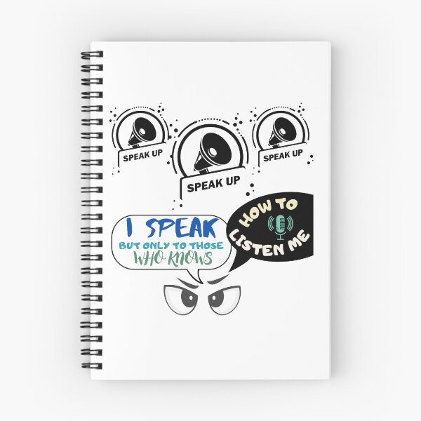 Item preview, Speak Up Now designed and sold by Quirky Dez.