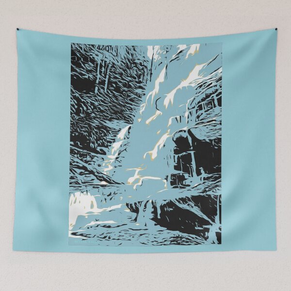 Item preview, Sylvia Falls Blue Mountains designed and sold by Brett Thompson.