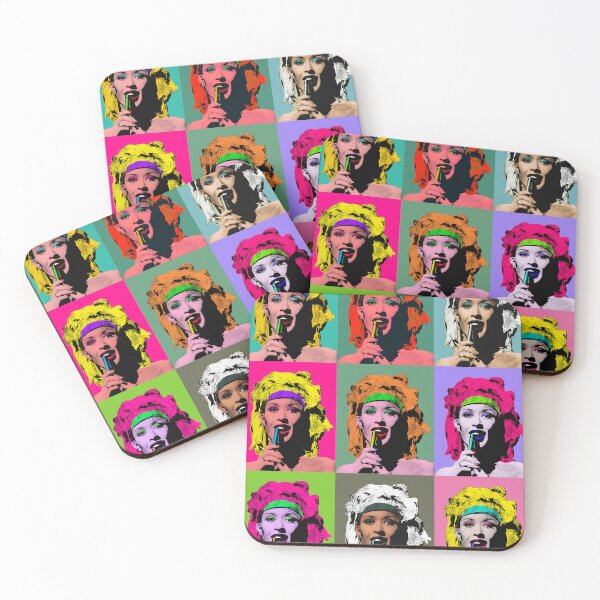 Item preview, Custom Pop art portrait 9 colors  designed and sold by Nora Gad.