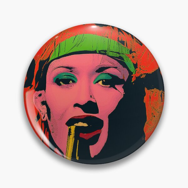 Item preview, Custom Pop art portrait 9 colors  designed and sold by Nora Gad.