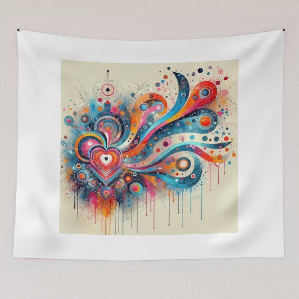 Item preview, Heart of Vibrant Chaos designed and sold by BubandAika.